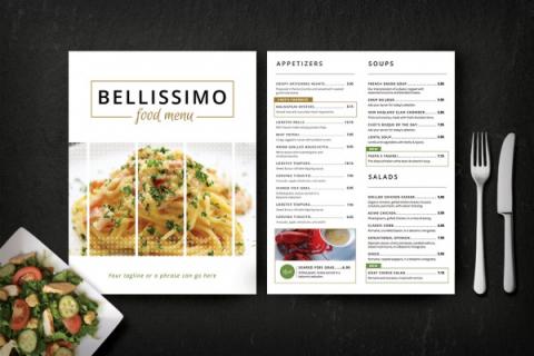 Waterproof Menus